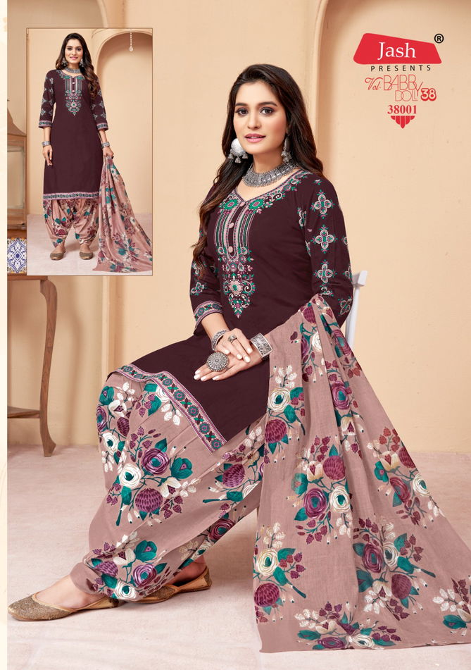 Jash Baby Doll Vol 38 Printed Cotton Dress Material Catalog